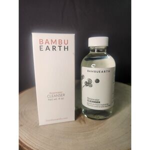 Bambu Earth Rosewater Cleanser 4 oz~NEW In Box